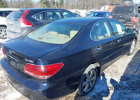 2006 Lexus Es 330 z USA, uszkodzony, nr VIN JTHBA30G765149214